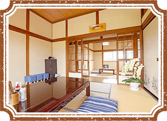 田舎手打ちそば くろべえの内装,座敷