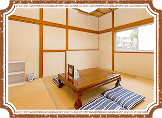 田舎手打ちそば くろべえの内装,座敷